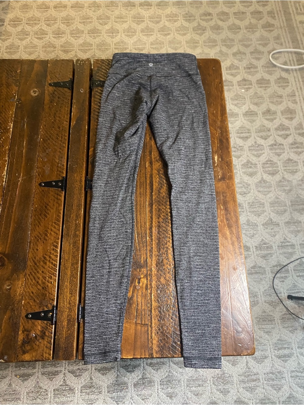 lululemon athletica Gray Heathered Leggings